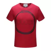 gucci washed t-shirt italy imprime ouroboro red